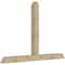 Ekena Millwork Portland Rough Sawn Timber Gable Bracket, Douglas Fir, 96"W x 64"H x 6"D x 6"F, 16/12 Pitch GBW096X64X0606POR00RDF - alternate 2